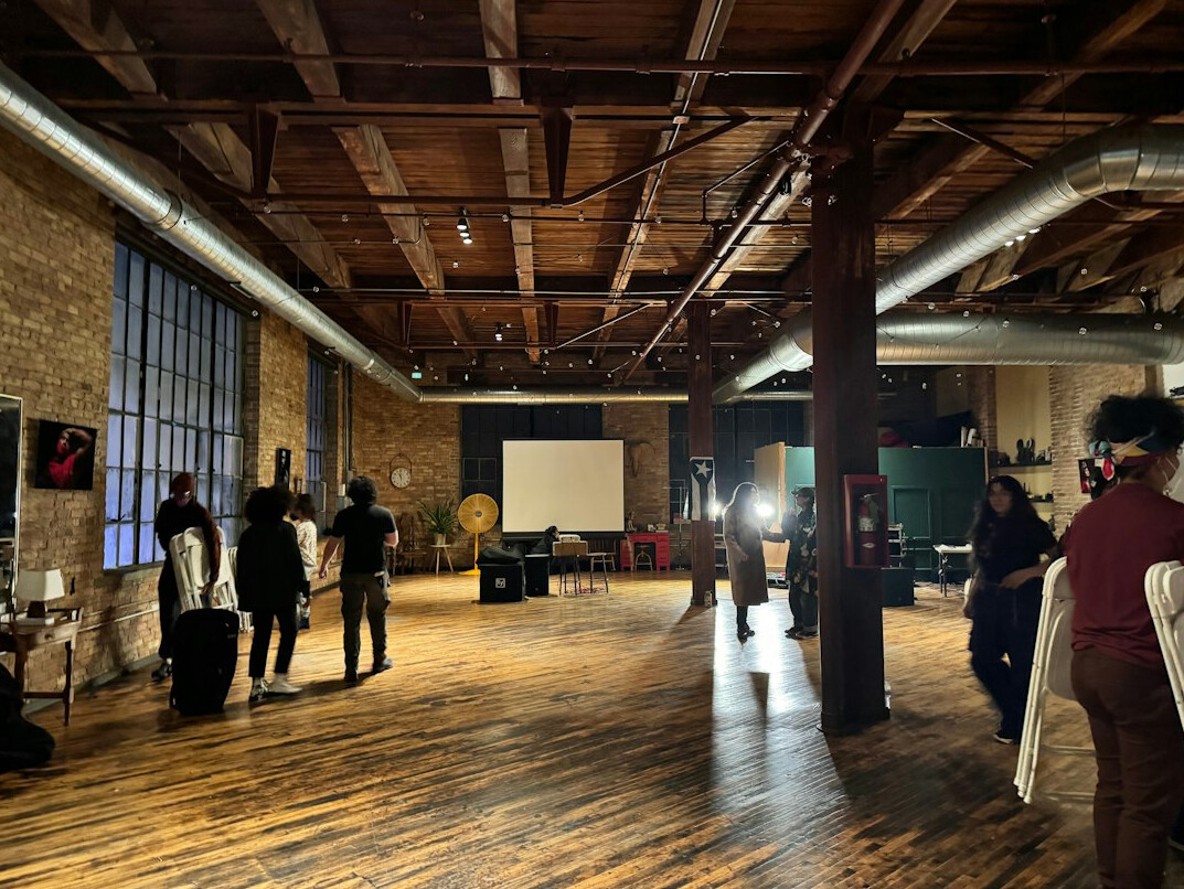 Group of professionals in a collaborative workshop
